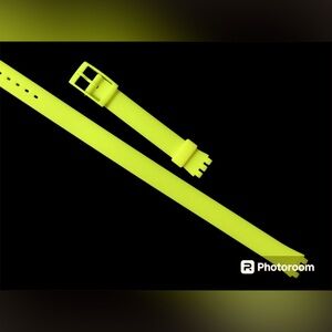 Vintage Lady Swatch Double wrap silicone strap